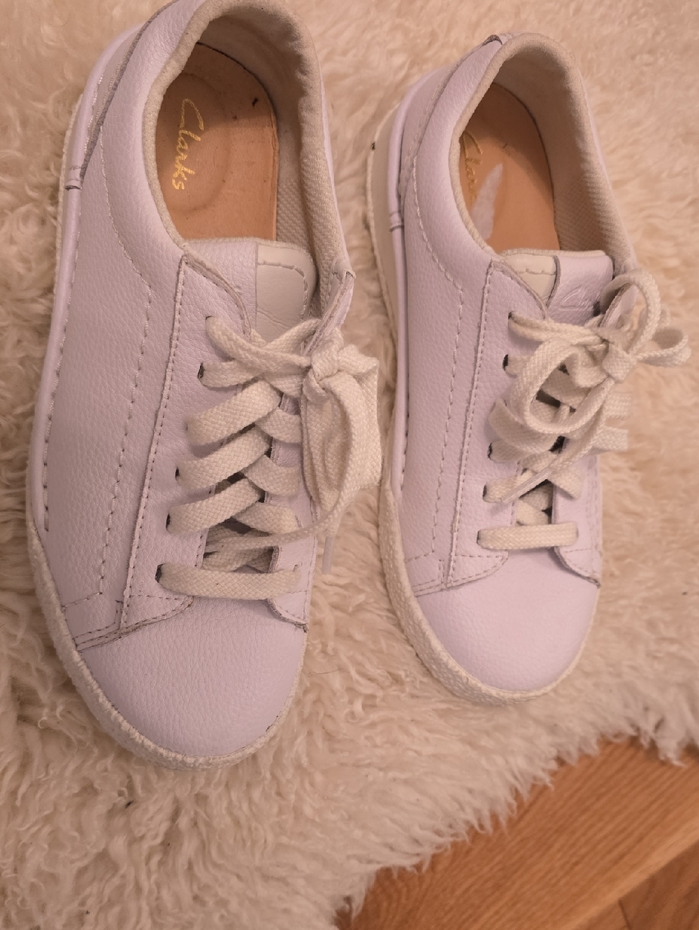Clarks Leather Trainer